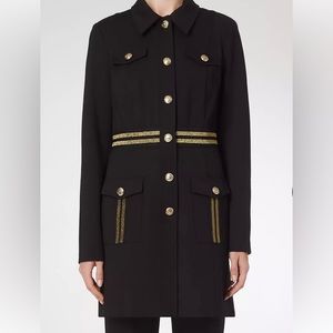 JOSEPH RIBKOFF Military Long Jacket